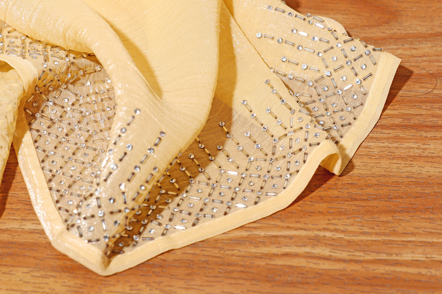 Champagne Radiance Saree 511