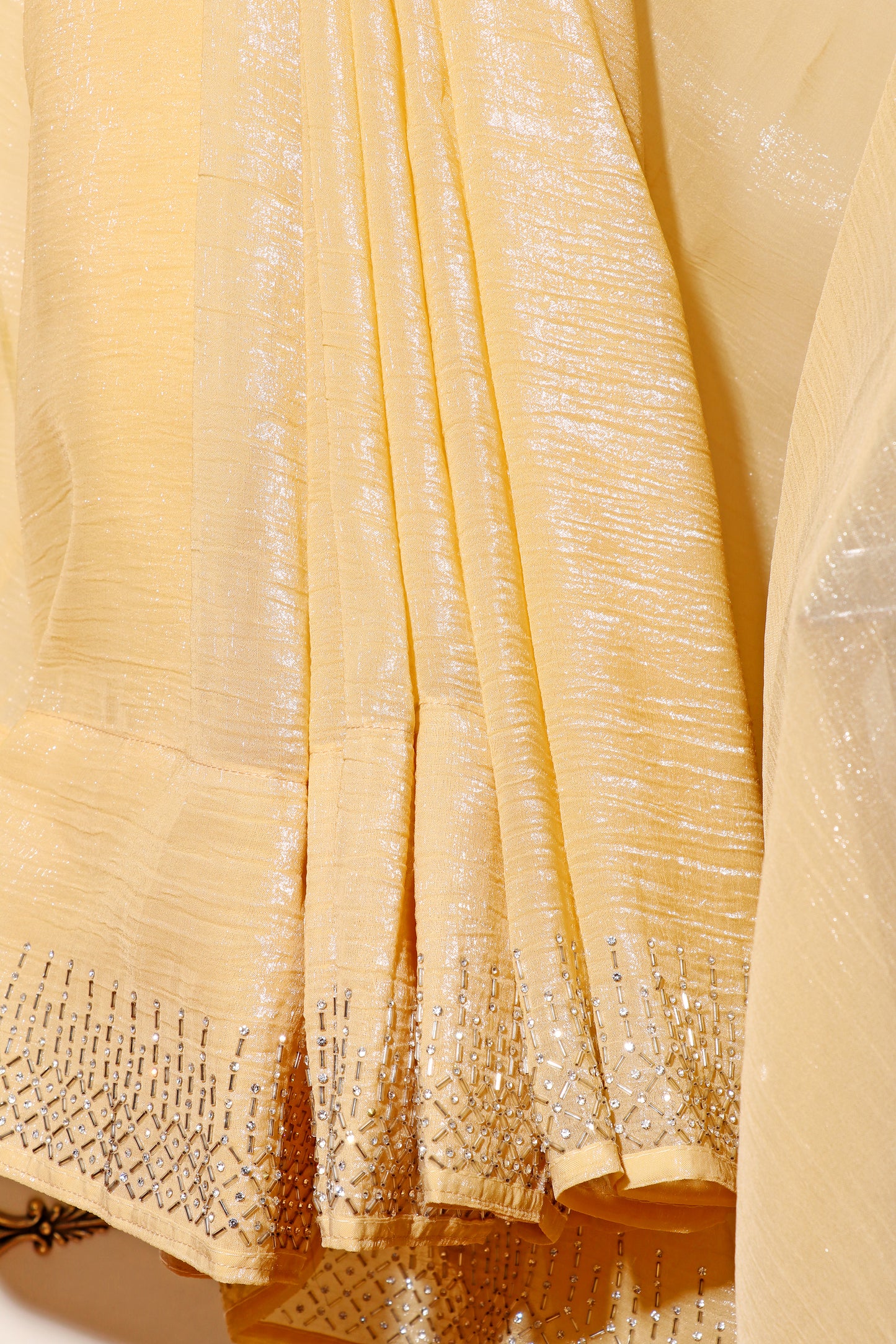 Champagne Radiance Saree 511