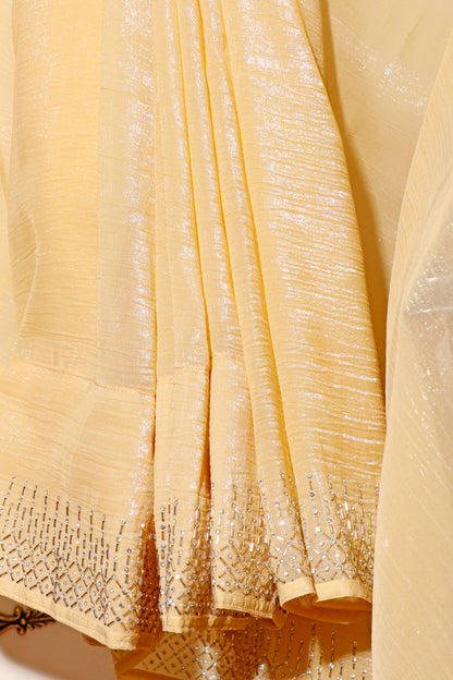 Champagne Radiance Saree 511