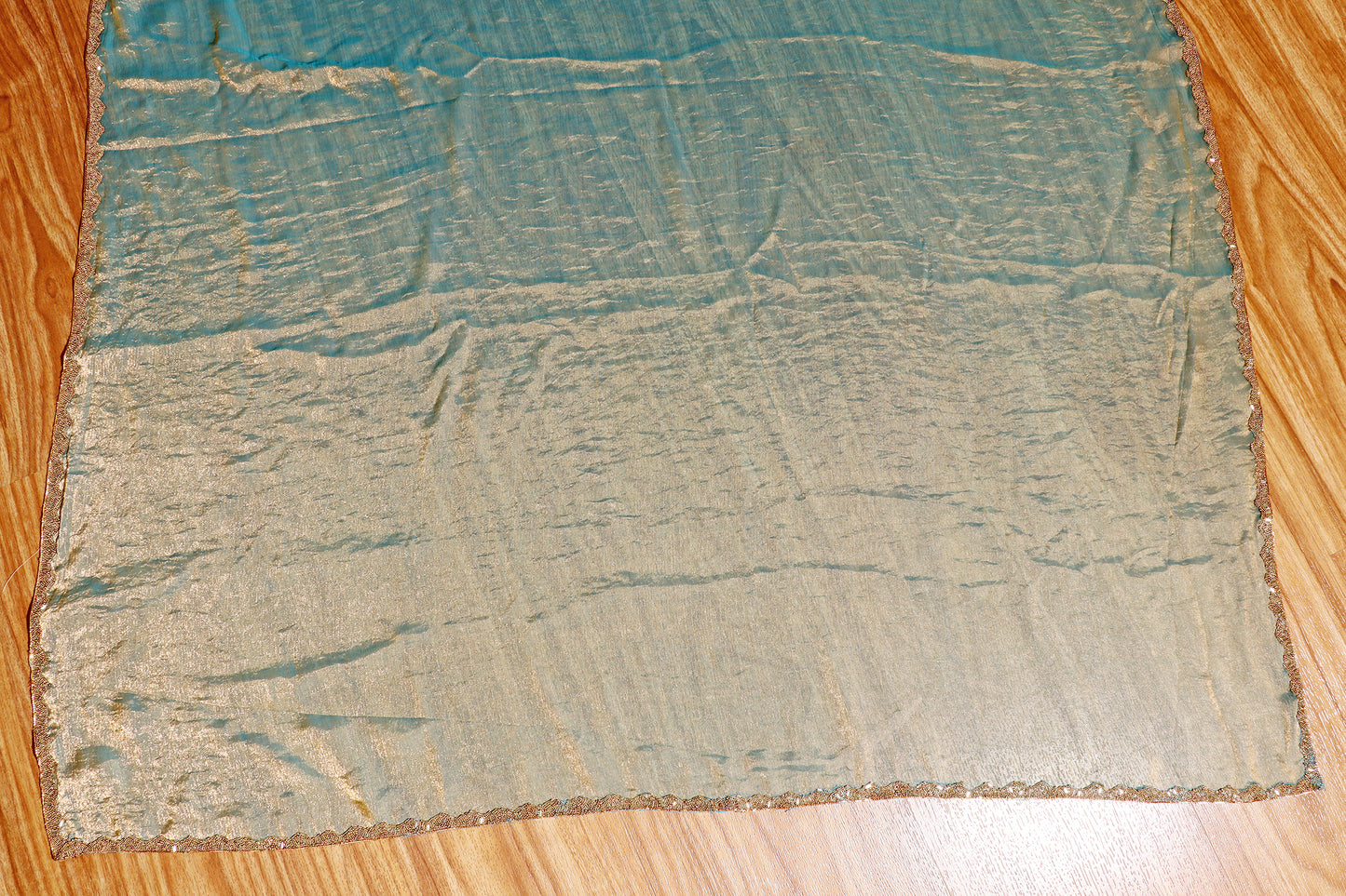 Turquoise Radiance Saree 513