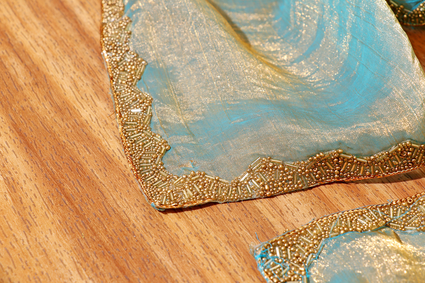 Turquoise Radiance Saree 513