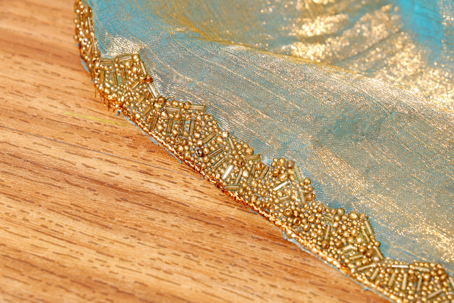 Turquoise Radiance Saree 513