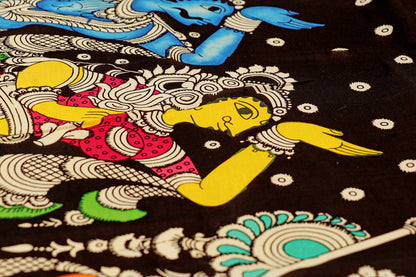 Mithila Muse Pen Kalamkari Saree 516
