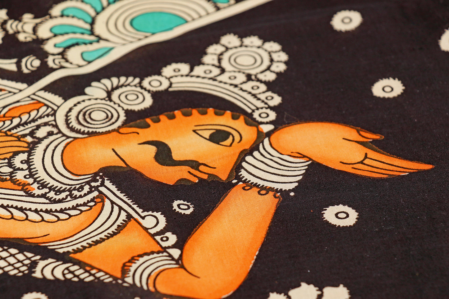 Mithila Muse Pen Kalamkari Saree 516