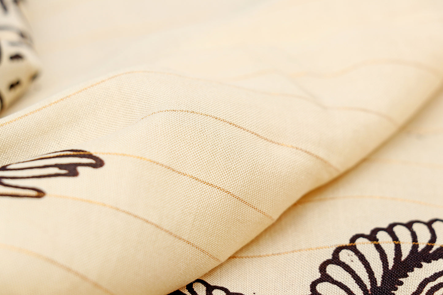 Monochrome Madhubani  Pen Kalamkari Saree 517