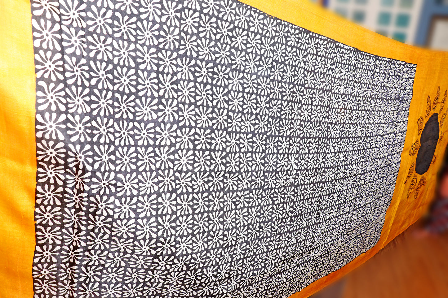 Haldi Dhoop Pure Silk Saree 520