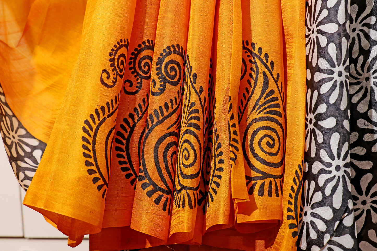 Haldi Dhoop Pure Silk Saree 520