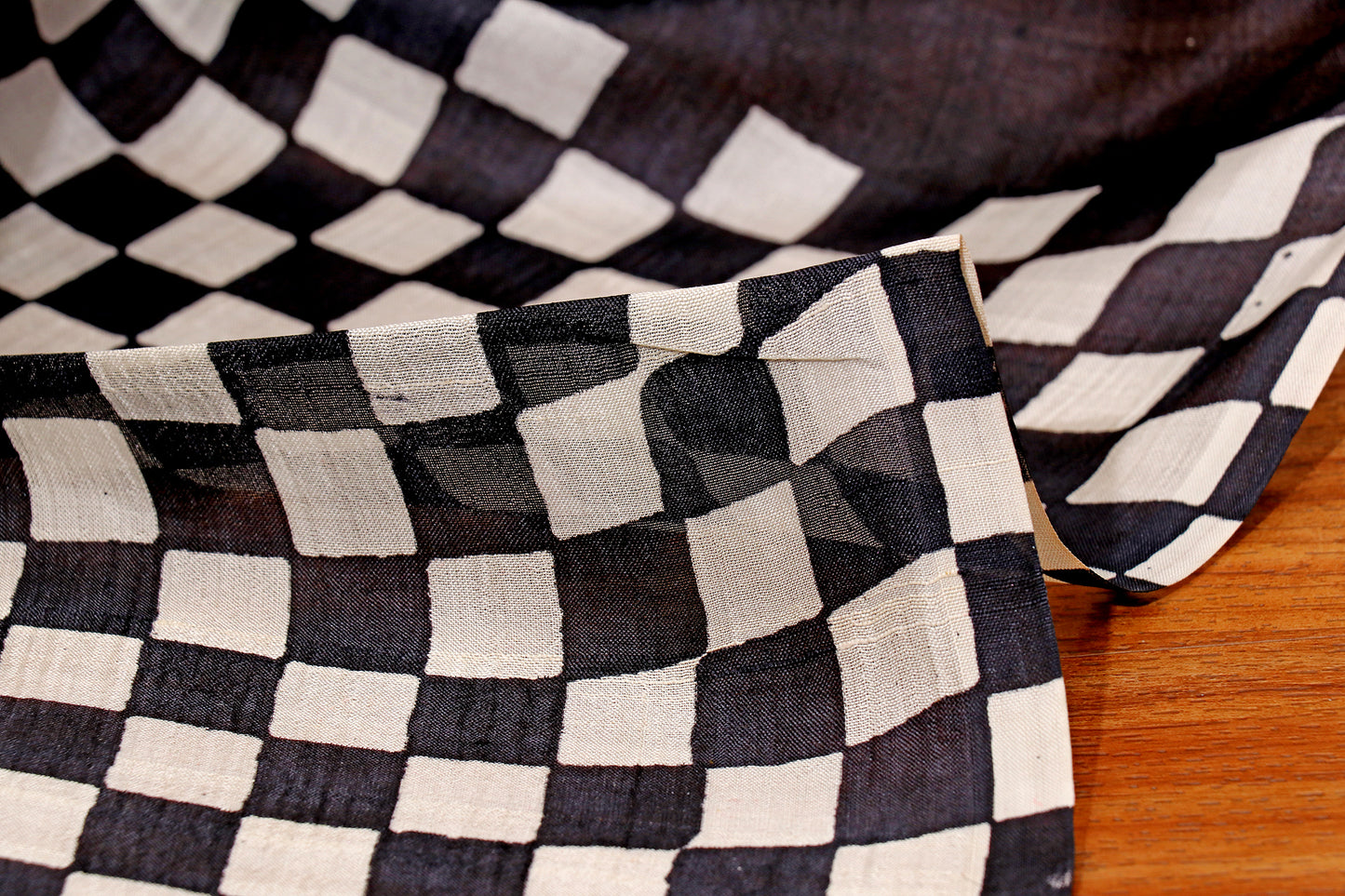 Checkmate Rouge  Pure Silk Saree 521