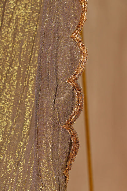 Olive Glint Saree 525