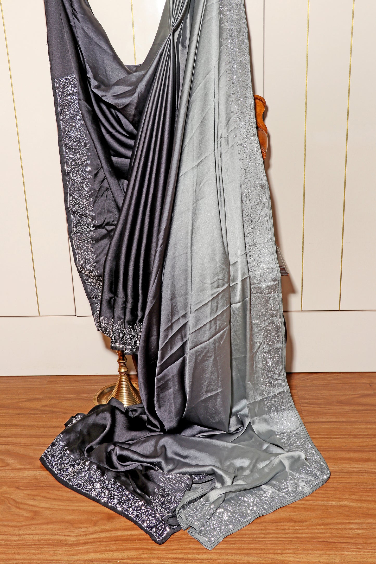 Shadow & Silver Saree 529