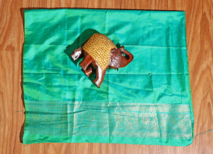 Emerald Cascade Saree 533