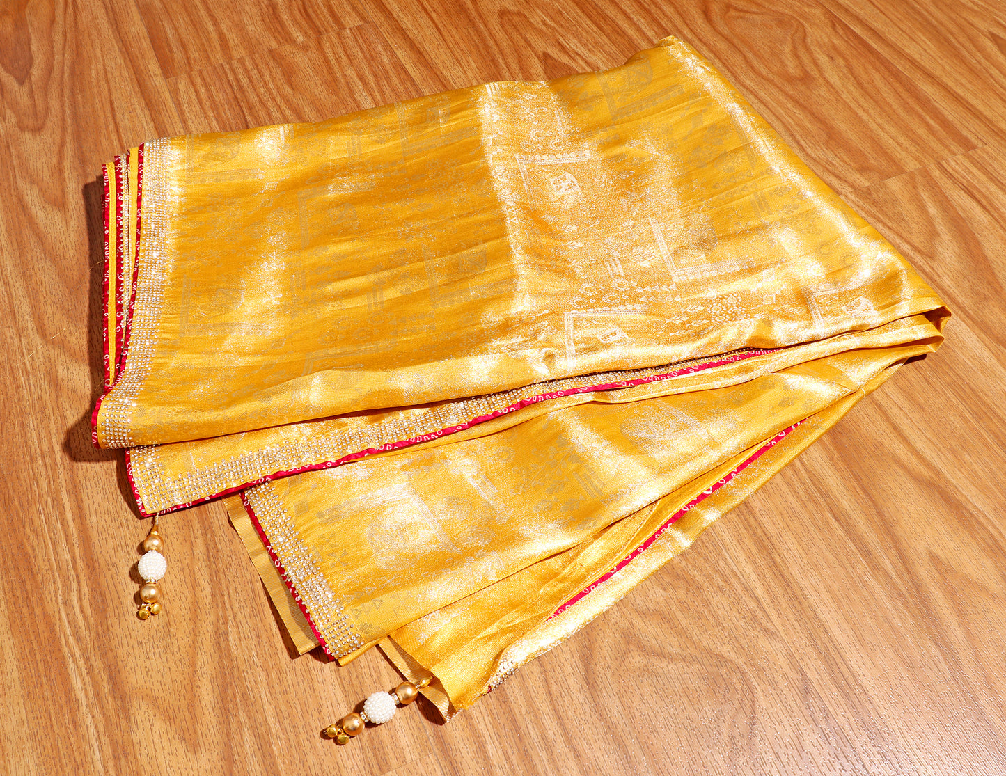 Haldi Glow Saree 535