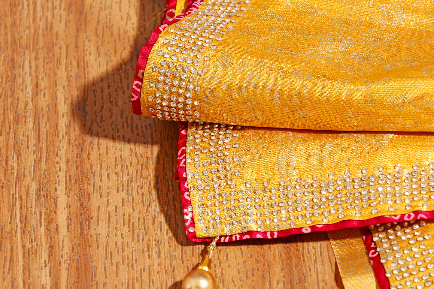Haldi Glow Saree 535