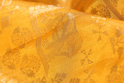 Haldi Glow Saree 535