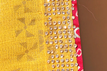 Haldi Glow Saree 535