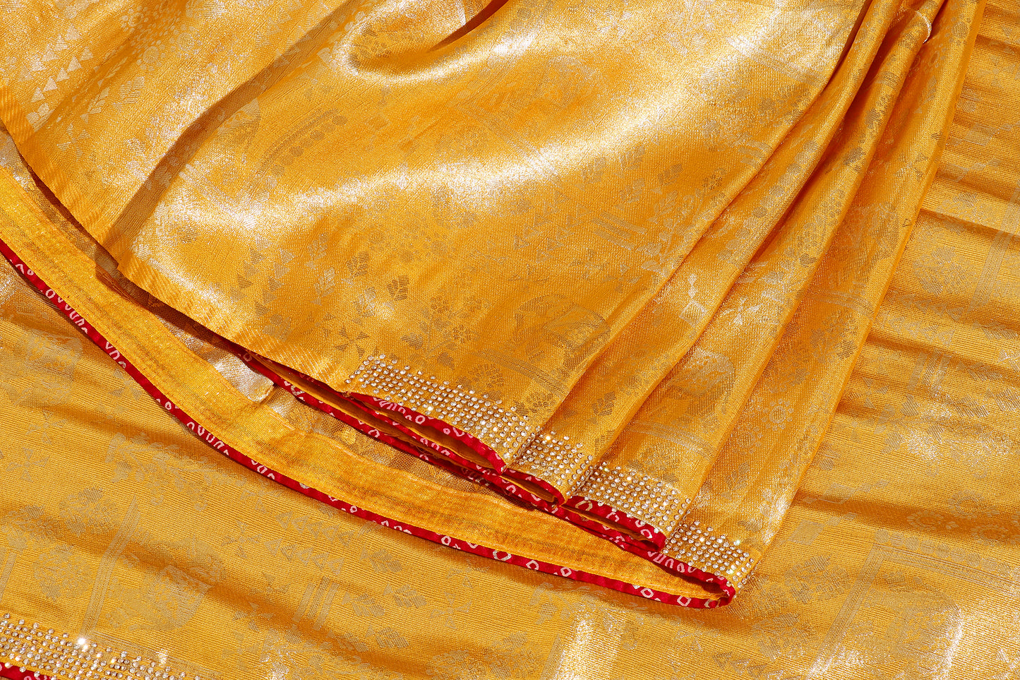 Haldi Glow Saree 535