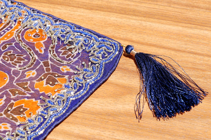 Midnight Marwar Ajrak Print Saree 537