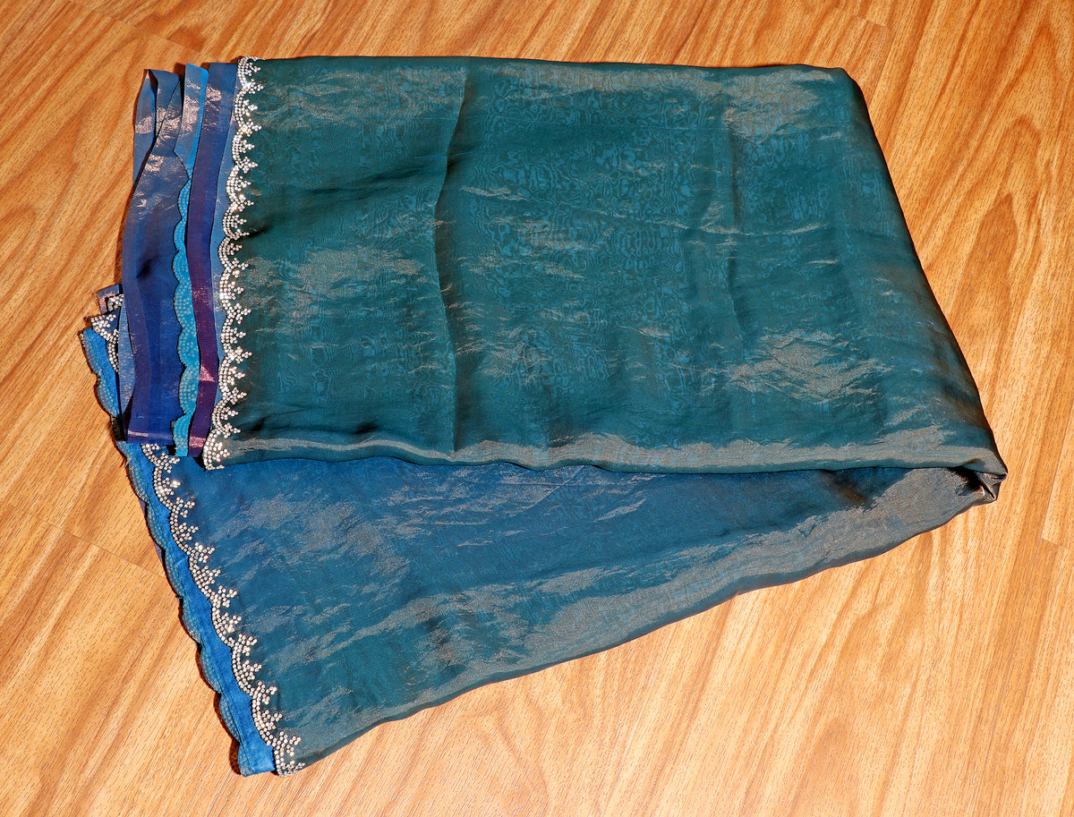 Twilight Cascade Saree 538