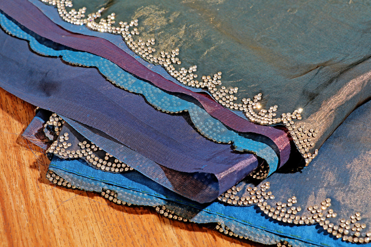 Twilight Cascade Saree 538
