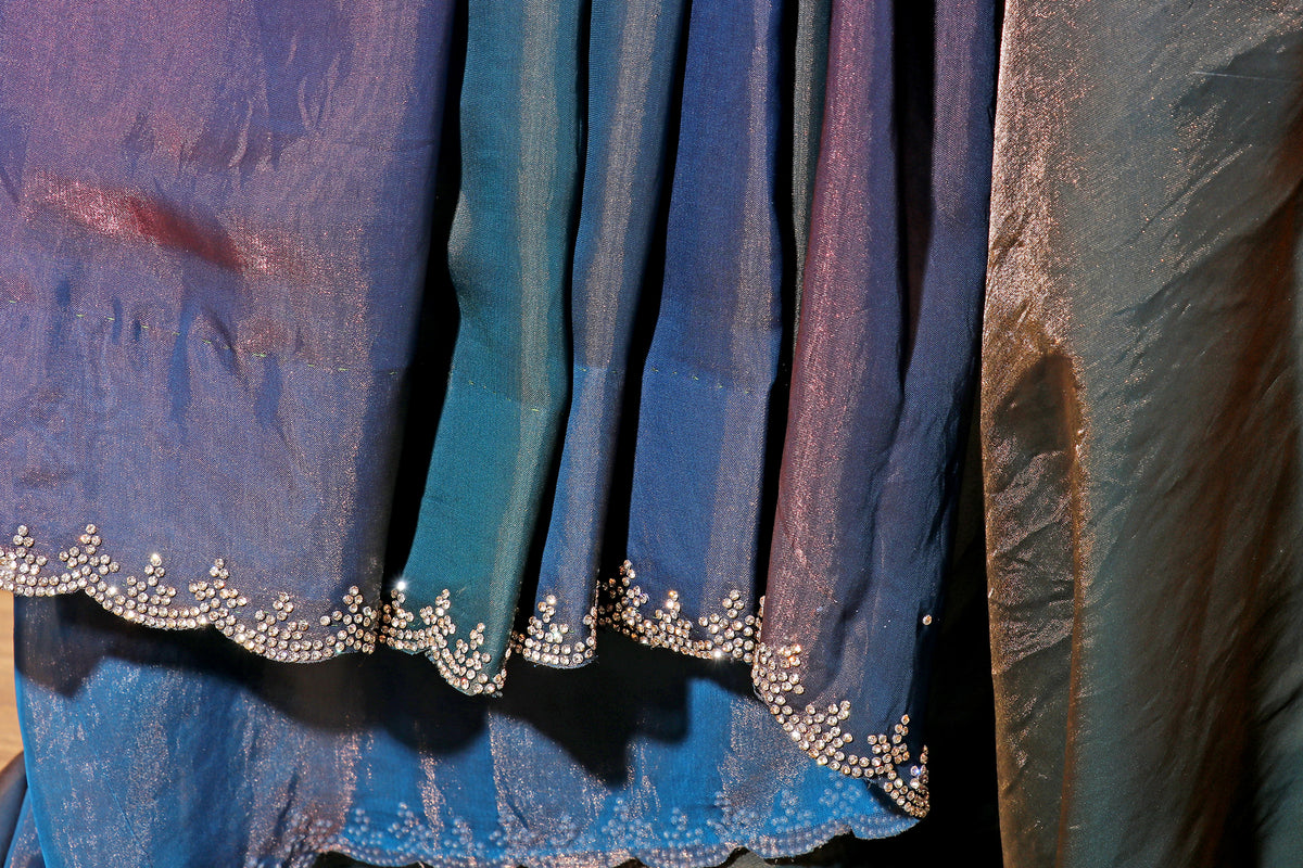 Twilight Cascade Saree 538