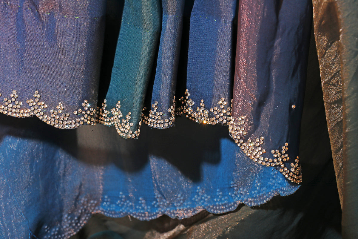 Twilight Cascade Saree 538