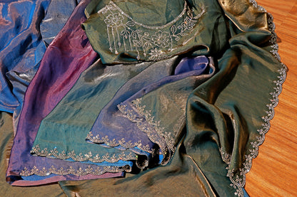 Twilight Cascade Saree 538
