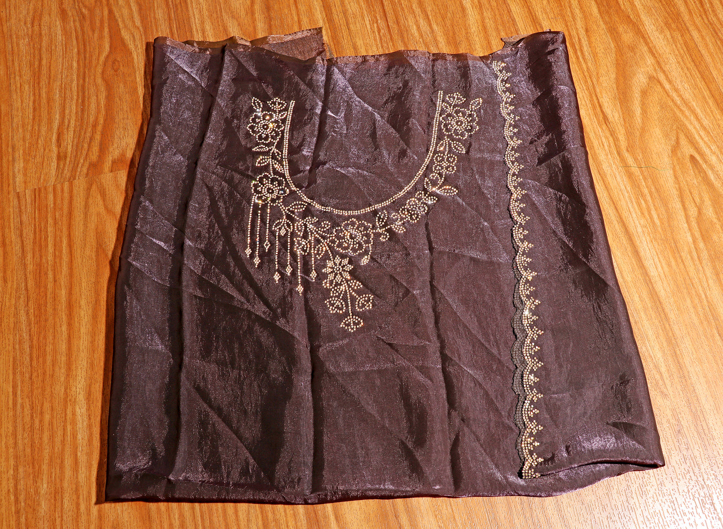 Mocha Mirage Saree 539