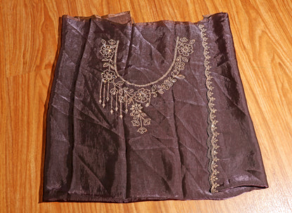 Mocha Mirage Saree 539