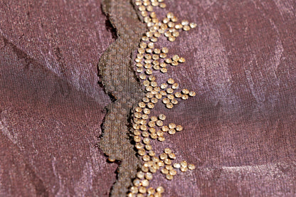 Mocha Mirage Saree 539