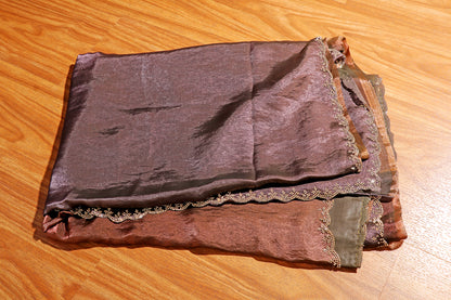 Mocha Mirage Saree 539