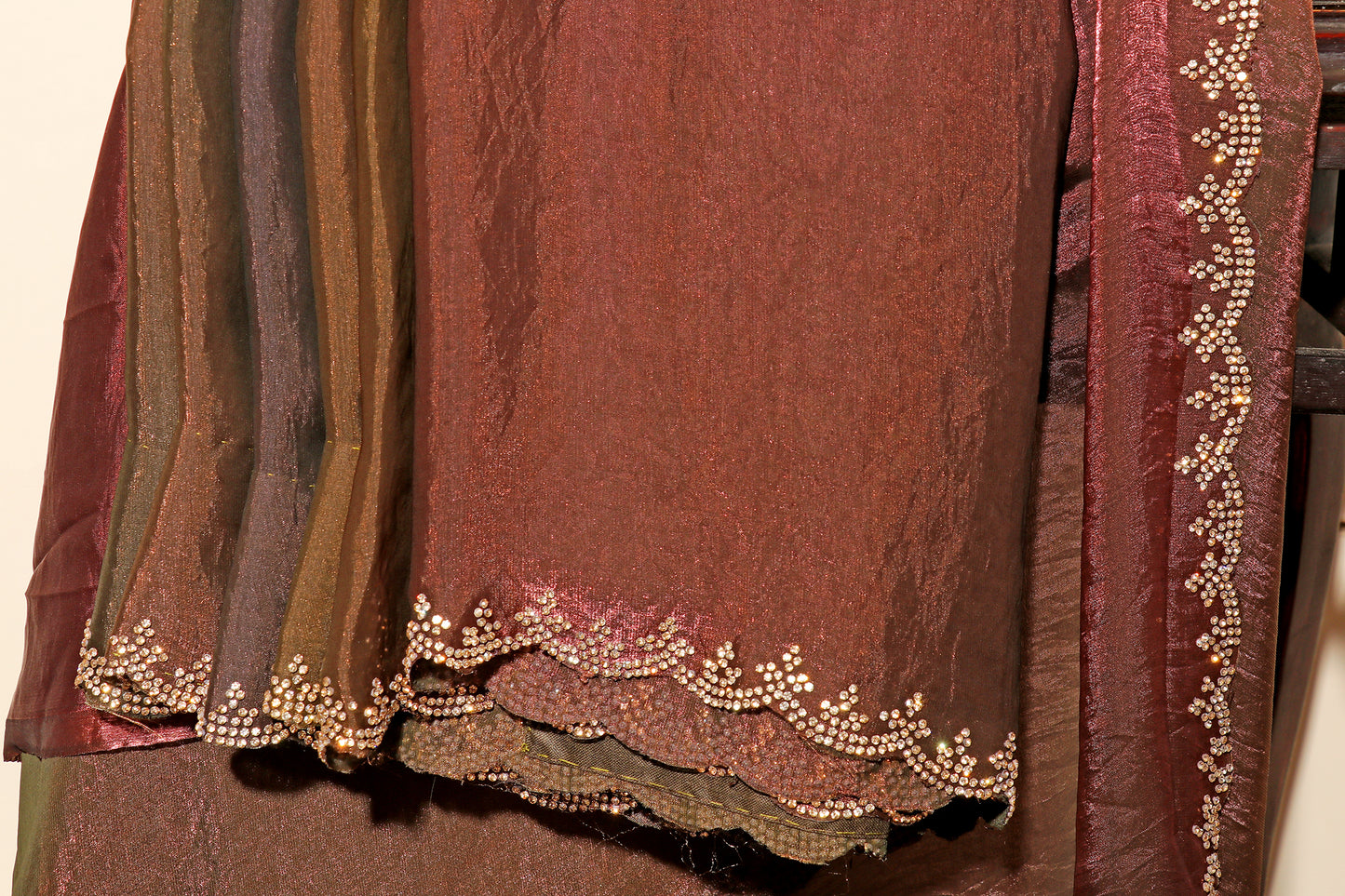 Mocha Mirage Saree 539