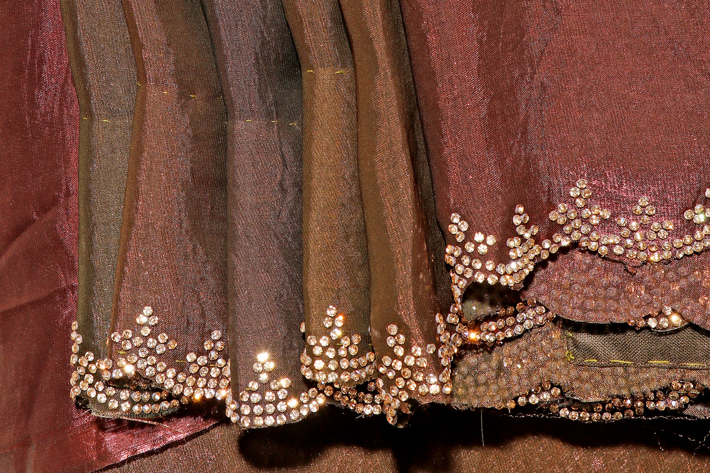Mocha Mirage Saree 539