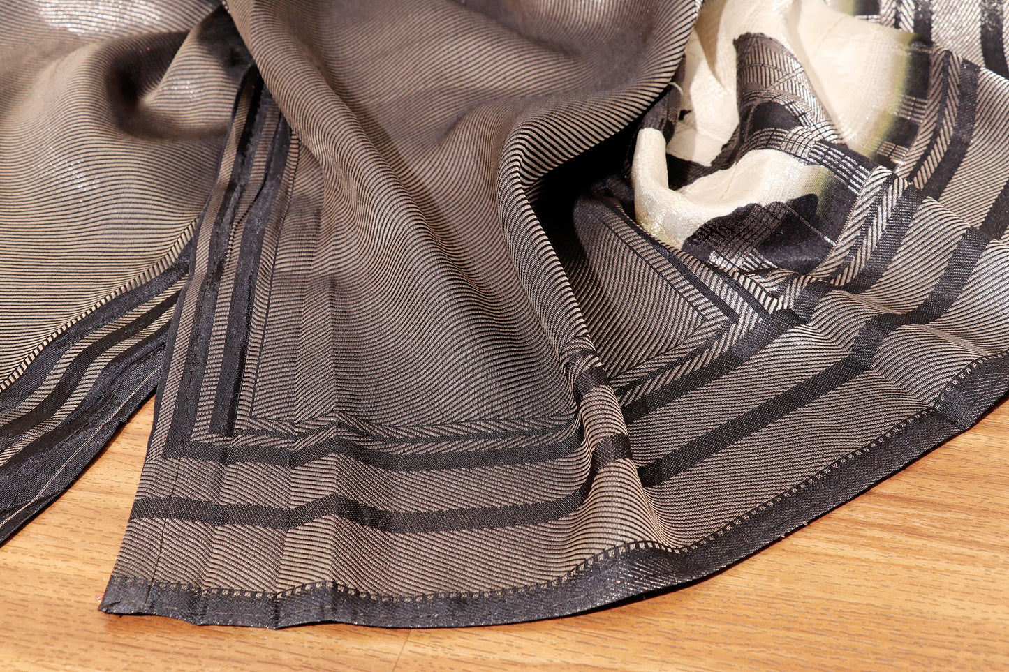 Chandni Charcoal Saree 544
