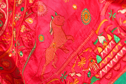 Gulab Mandala Handloom Saree 097