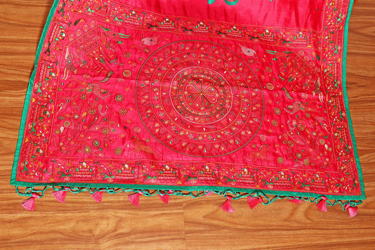 Gulab Mandala Handloom Saree 097