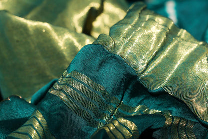 Bottle Green Bandhani Saree with Diamond Motifs and Zari Pallu 114