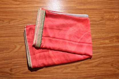 Sunrise Symphony Reshmi Silk Saree with Gota Patti Border 069