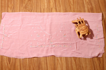 Blush Bloom Chiffon Tissue Saree 081