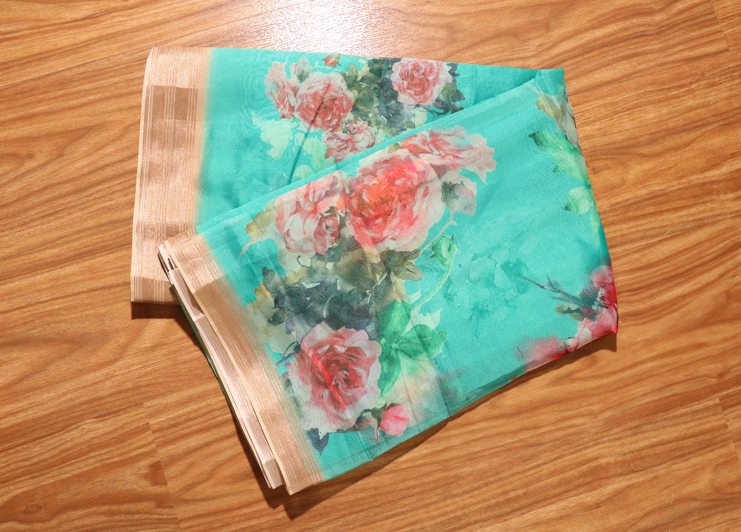Blooming Grace Organza Saree 085