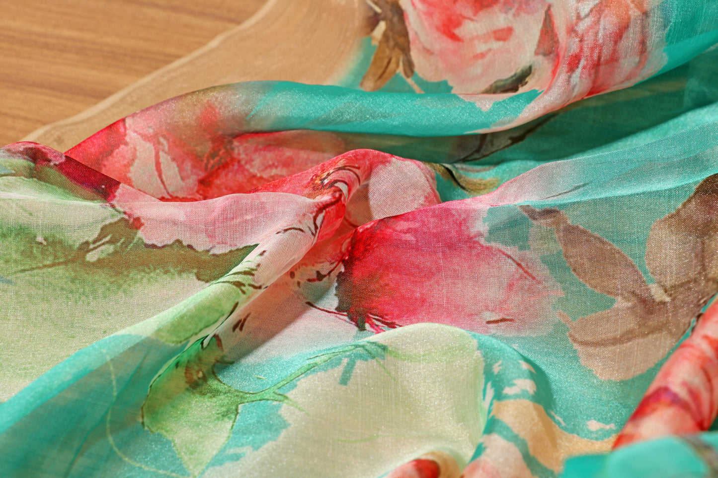 Blooming Grace Organza Saree 085