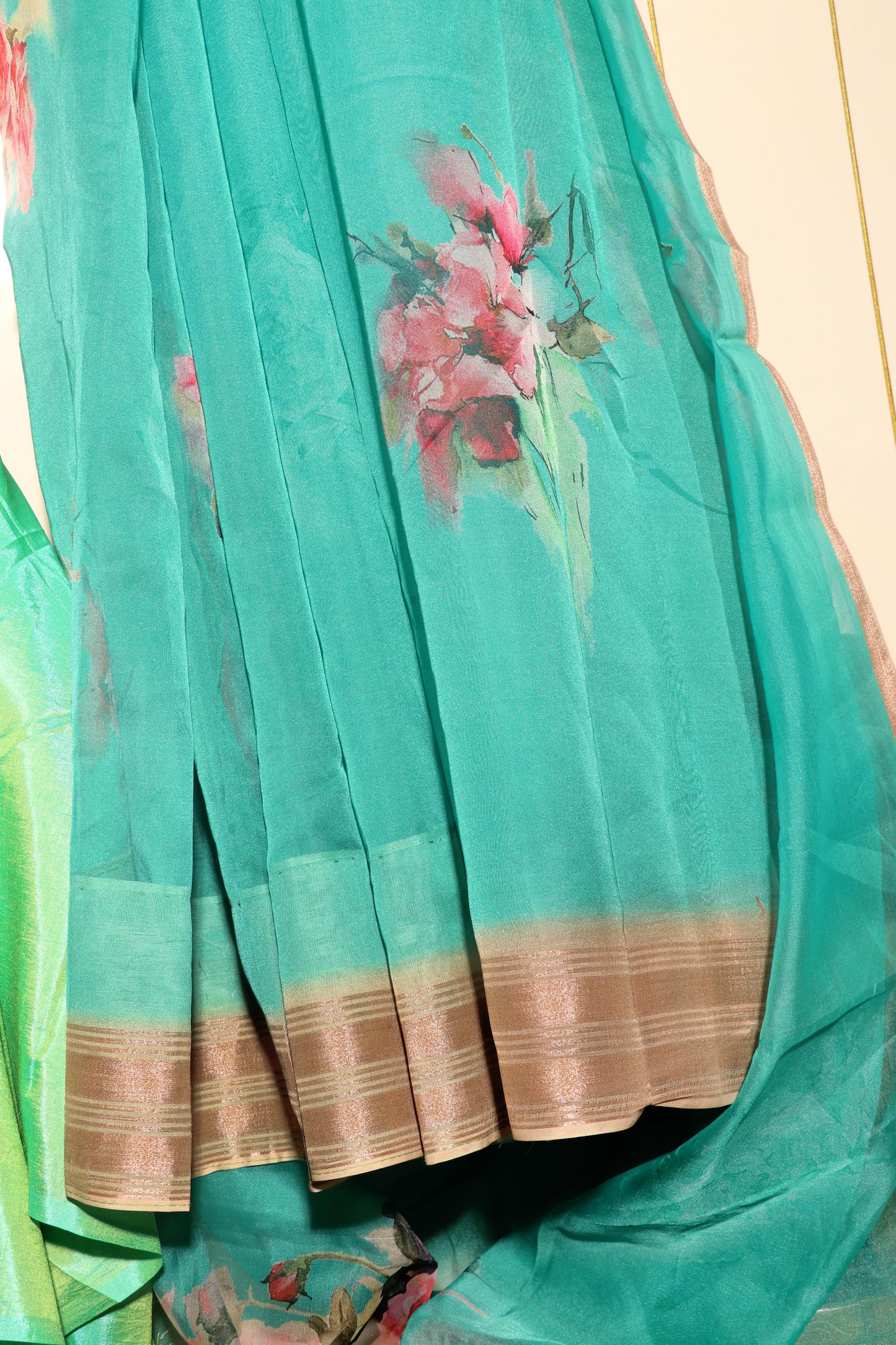 Blooming Grace Organza Saree 085