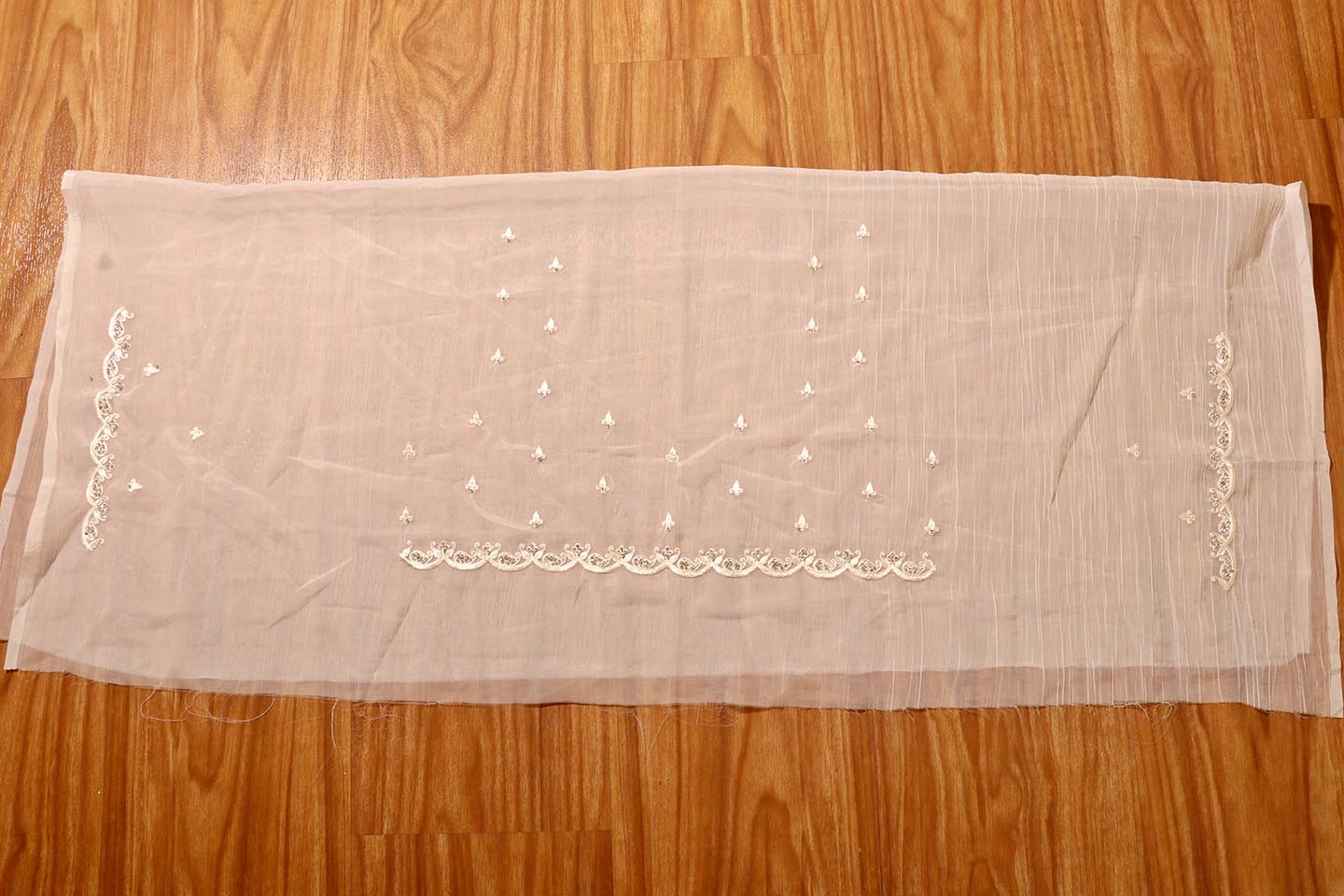 Amarya - A Marble Chiffon Saree with Swarovski Crystals 148