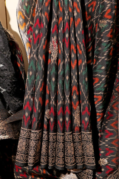 Vanika - A Handloom Silk Ikat Saree 155