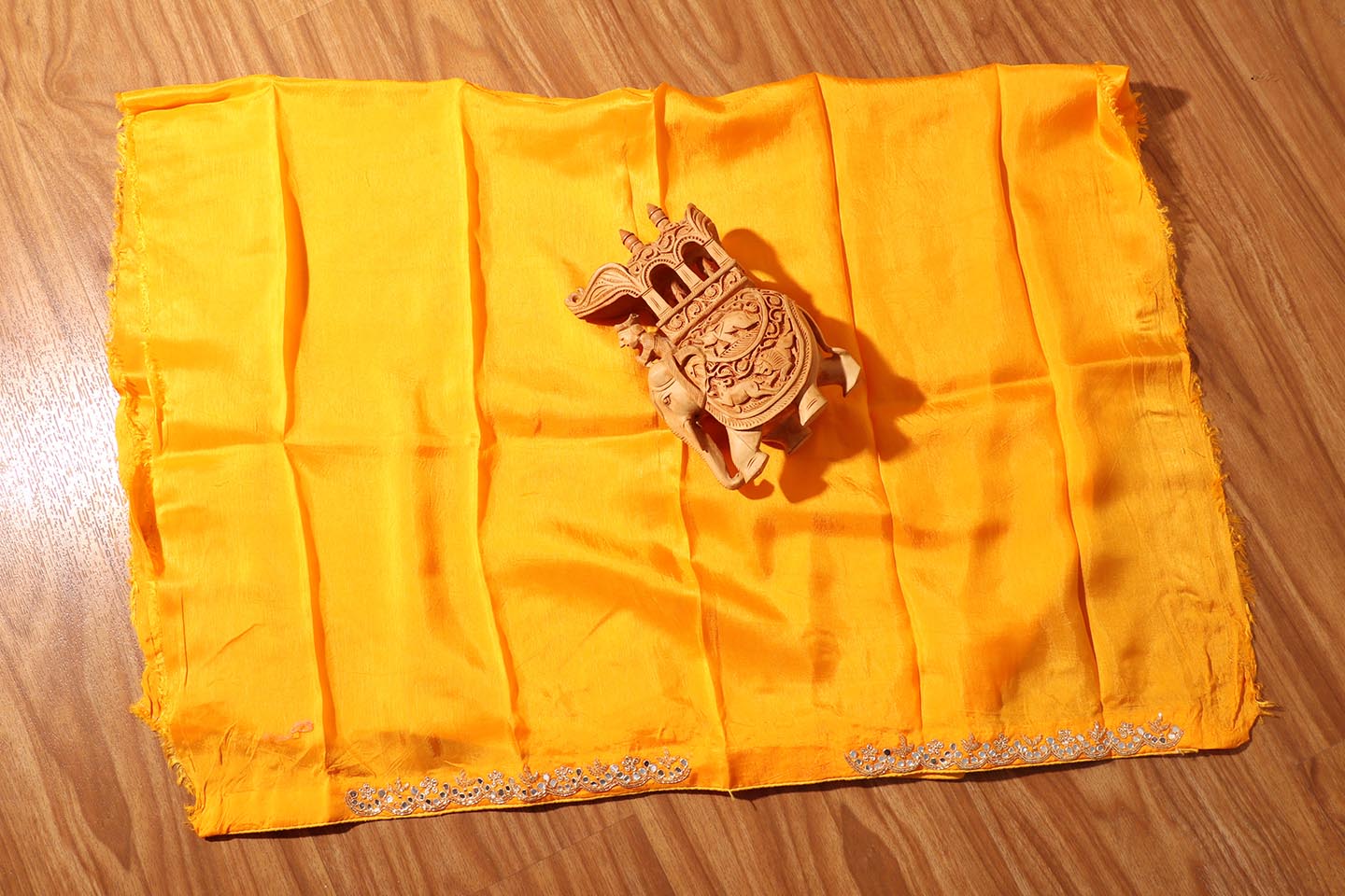Marigold Radiance Bandhej Saree 204