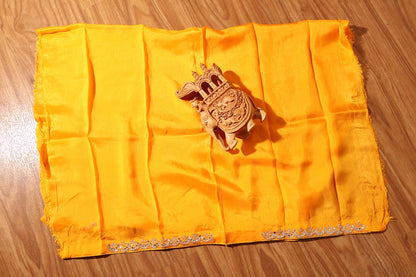 Marigold Radiance Bandhej Saree 204